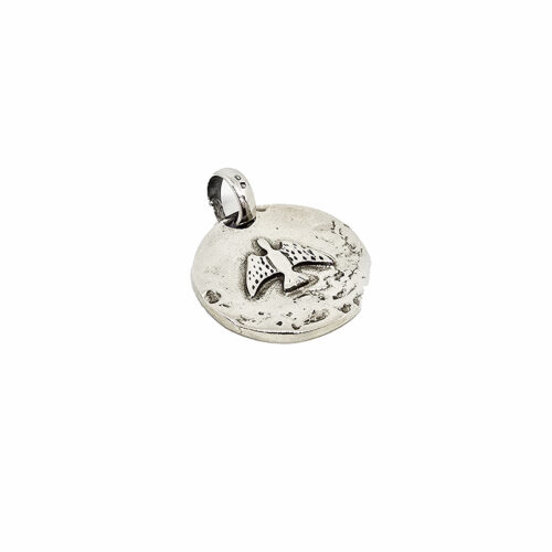 Medalha com espírito santo