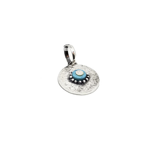 Medalha com turqueza